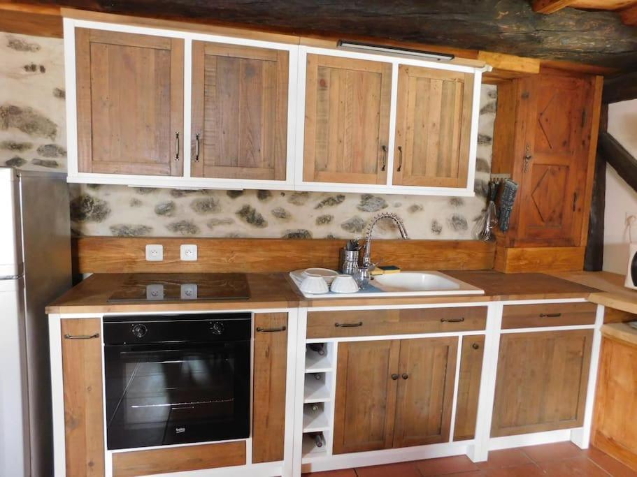 Chaleureuse Maison De Pays Serre Chevalier4Etoiles Le Monetier-les-Bains Bagian luar foto