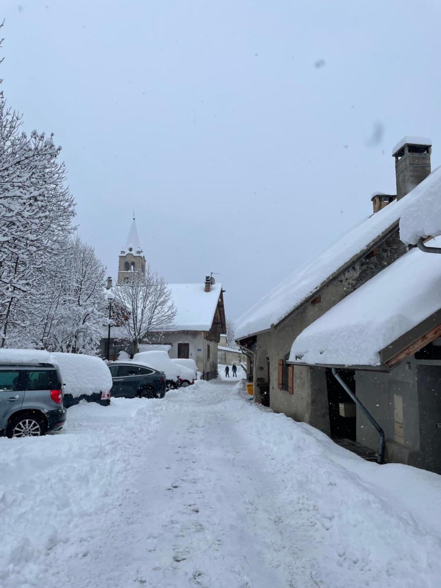 Chaleureuse Maison De Pays Serre Chevalier4Etoiles Le Monetier-les-Bains Bagian luar foto